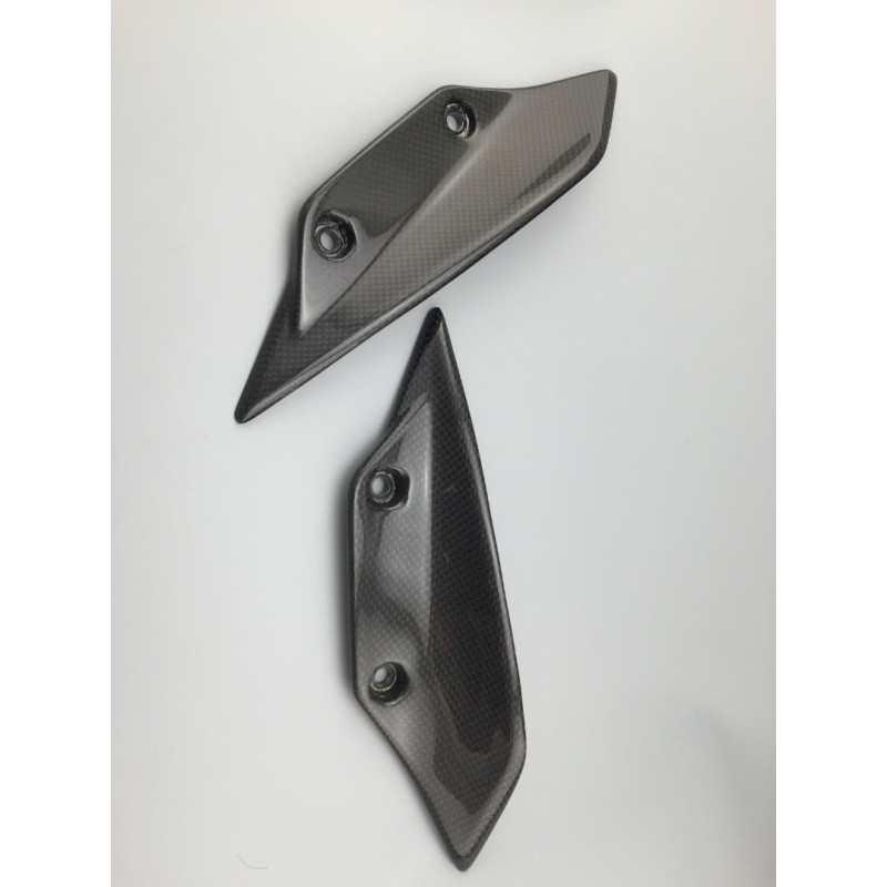 Tapas laterales del guardabarros delantero en carbono S1000RR / HP4