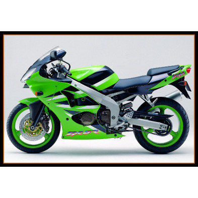 Carenado Verde KAWASAKI ZX-6R 2000-2002