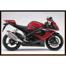 Carenado Completo rojo para SUZUKI GSXR1000 2005-2006