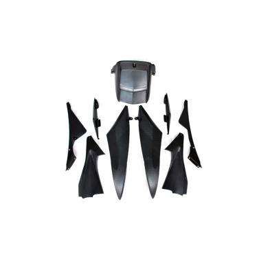 Carenado Completo blanco/negro YAMAHA R6 2006-2007