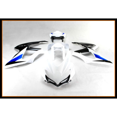 Carenado Blanco SUZUKI GSXR 600 GSXR750 2008-2010