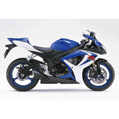 Carenado Blanco/Azul SUZUKI GSXR600 GSXR750 2006-2007