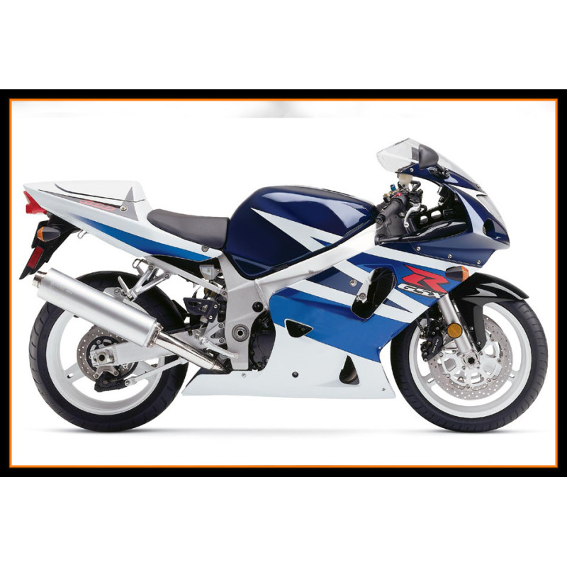 Carenado Completo SUZUKI GSXR600/750 2001-2003 BLANCO FONDO