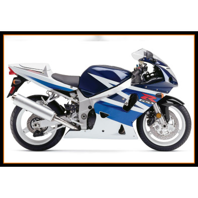 Carenado Completo SUZUKI GSXR600/750 2001-2003 BLANCO FONDO