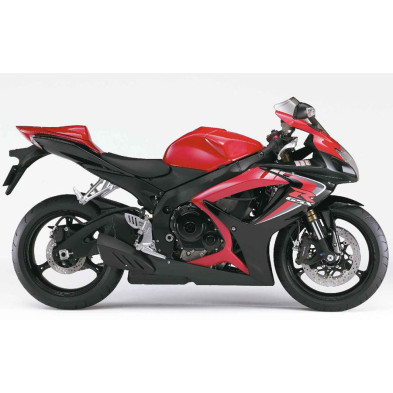 Carenado Completo rojo SUZUKI GSXR600/750 2006-2007