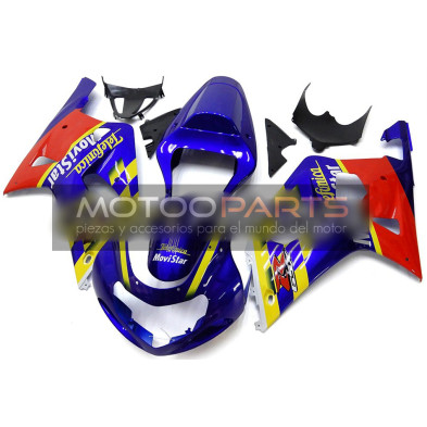 Carenado Completo movistar SUZUKI GSXR600/750 2001-2003