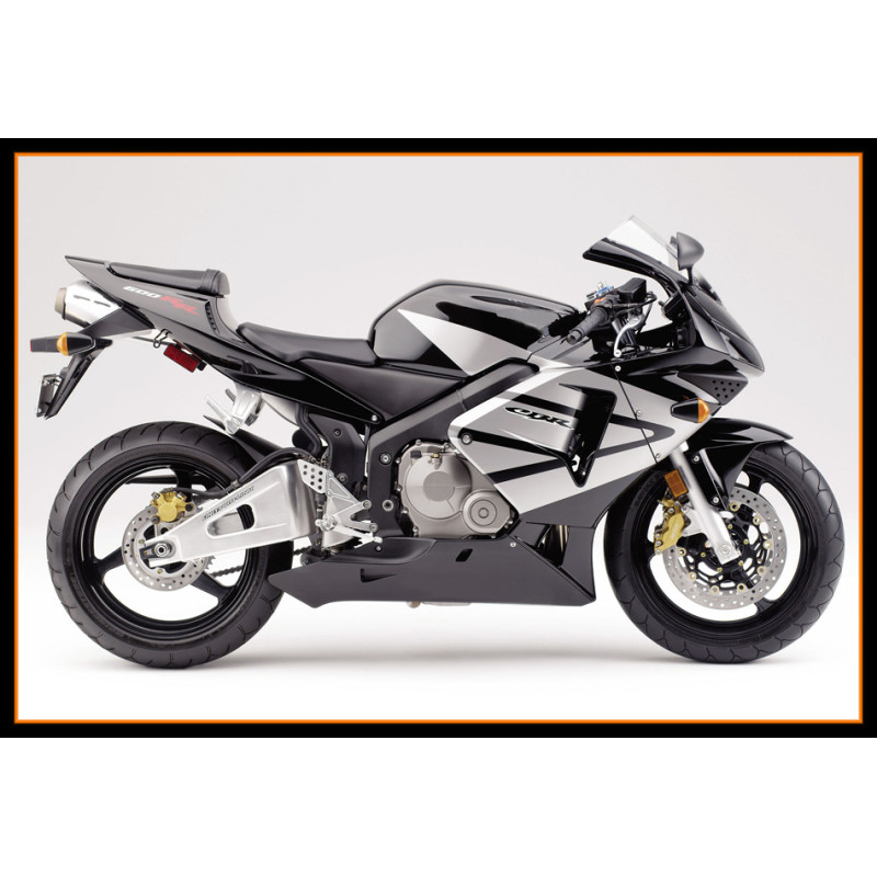 Carenado Completo Negro/Gris Honda CBR600RR 2003-2004