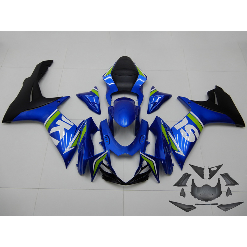 Carenado Completo azul/negro SUZUKI GSXR600/750 2011-2018