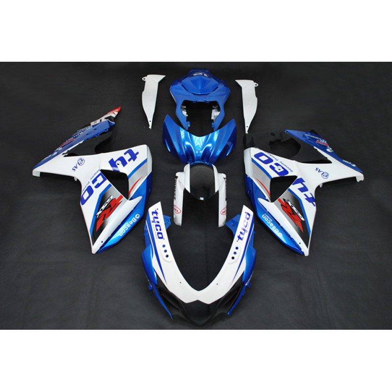 Carenado Completo Azul y blanco SUZUKI GSXR1000 2009-2016
