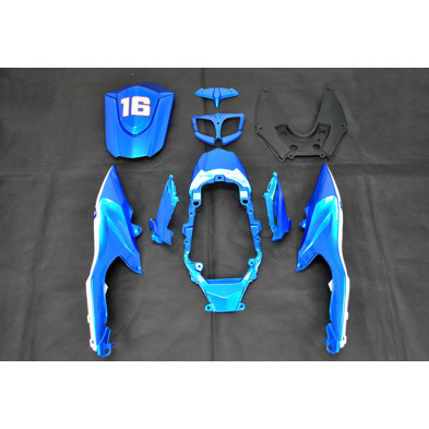 Carenado Completo Azul y blanco SUZUKI GSXR1000 2009-2016