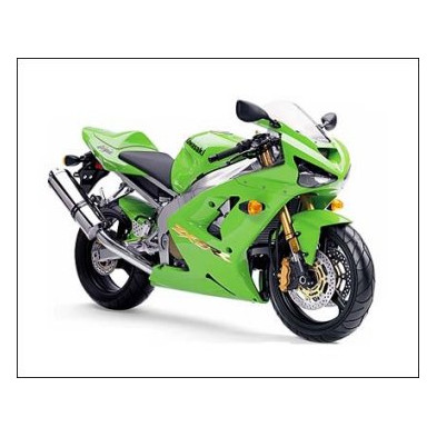 Carenado Verde KAWASAKI ZX6R 2003-2004
