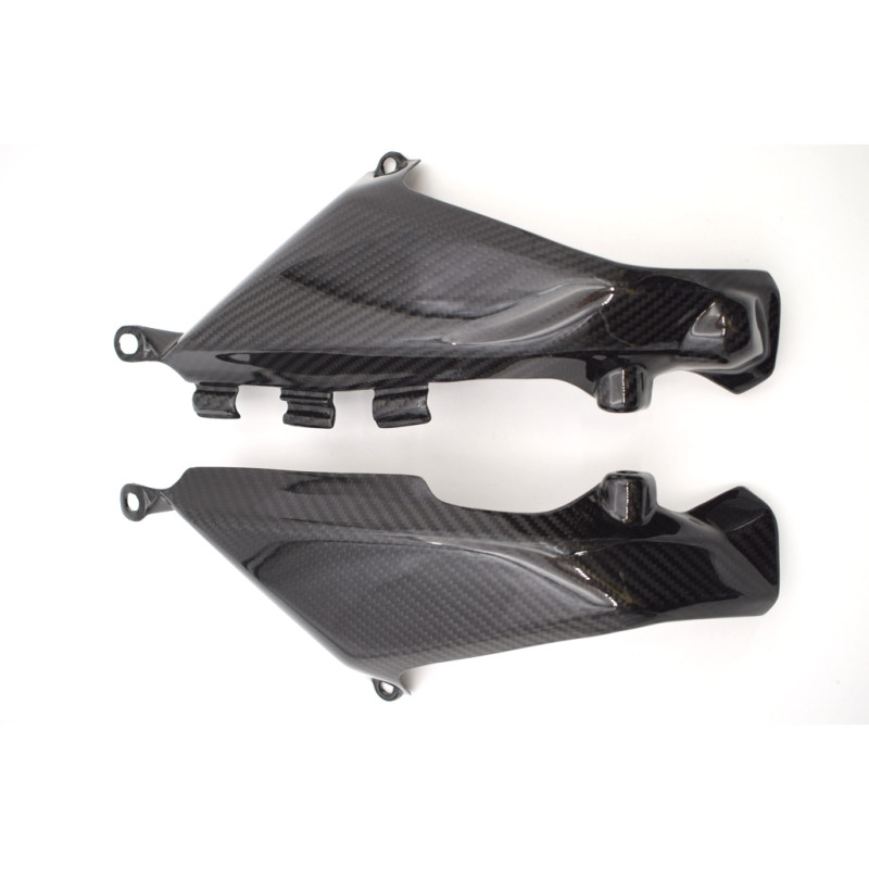 Tapas laterales traseras Carbono Ducati Monster 696 796 1100