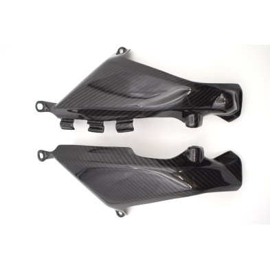 Tapas laterales traseras Carbono Ducati Monster 696 796 1100