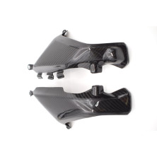 Tapas laterales traseras Carbono Ducati Monster 696 796 1100