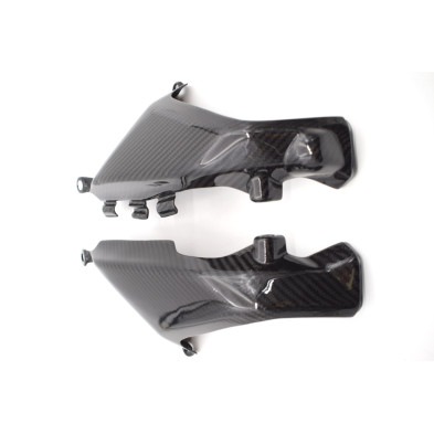 Tapas laterales traseras Carbono Ducati Monster 696 796 1100