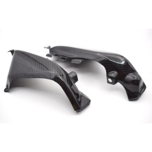 Tapas laterales traseras Carbono Ducati Monster 696 796 1100