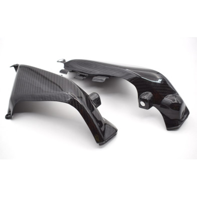 Tapas laterales traseras Carbono Ducati Monster 696 796 1100