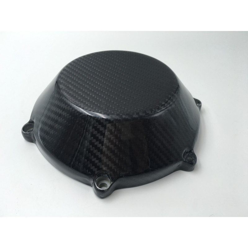 Tapa carbono embrague seco todos los modelos 2 válvulas