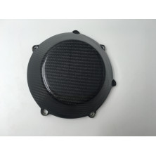 Tapa carbono embrague seco todos los modelos 2 válvulas