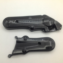 Tapas de Motor de Carbono Monster 696 1100