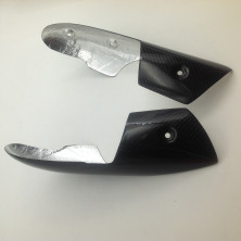 Tapas Laterales de Escape de Carbono Monster 696 1100