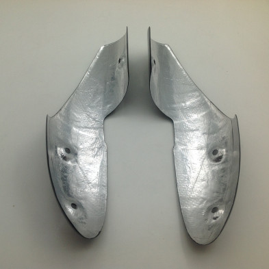 Tapas Laterales de Escape de Carbono Monster 696 1100