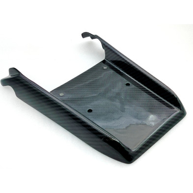 Tapa de Matricula de Carbono Monster S2R S4R