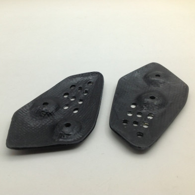 Taloneras en Carbono YAMAHA MT07 2013 - 2023