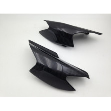 Tapas laterales traseras en Carbono Ducati Hypermotard 796 1100