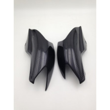 Tapas laterales traseras en Carbono Ducati Hypermotard 796 1100