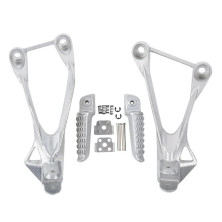 Soporte de Estriberas traseras para KAWASAKI ZX6R ZX636 2005-2008