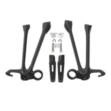 Soporte de Estriberas traseras SUZUKI GSXR1000 2009-2011 Negros