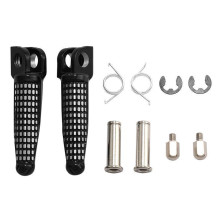 Estriberas delanteras NEGRAS KAWASAKI ZX-10R ZX6R 2004 - 2010