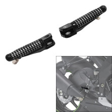 Estriberas delanteras NEGRAS KAWASAKI ZX-10R ZX6R 2004 - 2010